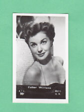 1950's  Esther Williams   BFF Film Stars Card nrmnt or better picture