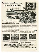 1944 Emerson Electric Company WWII Buy War Bonds Vintage  Print Ad picture