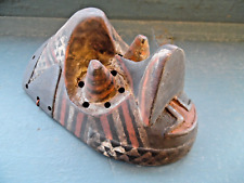 Nice Small African KUBA MASK DRC  Chameleon Eyes great patina [Boston Primitive] picture