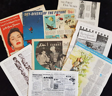 HUGE Junk Journalling Ephemera & Paper Bundle - Over 100 pieces - All Vintage picture