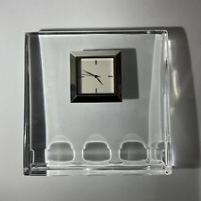 Waterford Crystal Ireland John Rocha Geo Oden Pattern Clock. picture