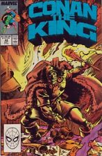 CONAN THE KING #48 VF, Direct Marvel Comics 1988 Stock Image picture
