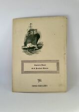 ORIGINAL 1924 CRUISE SHIP CAPTAINS DINNER MENU US LINES FINE GREAT COVER, NO RES picture
