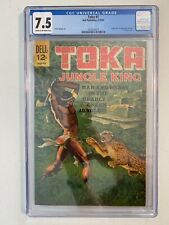 Toka Jungle King #1 (1964) CGC 7.5 Dell ORIGIN & 1ST APPEARANCE PAINTED COVER picture
