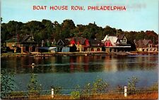Postcard Boat House Row Philadelphia Pennsylvania picture
