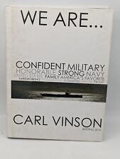 USS CARL VINSON CVN-70 WESTPAC DEPLOYMENT CRUISE BOOK YEAR LOG 2012 - U S NAVY picture