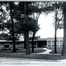 c1960s Indianola, IA RPPC Jefferson Rest Home Nursing Real Photo Postcard A104 picture