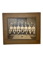 ANTIQUE 1931 - 32 FELICITY OHIO HIGH SCHOOL BASKETBALL PHOTO 14 X 11” picture