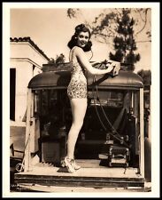 Hollywood Beauty ANN RUTHERFORD 1930s CHEESECAKE STUNNING PORTRAIT Photo 703 picture