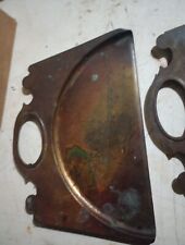 Antique brass Crumb Trays. picture