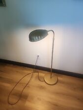MCM Mid Century Modern Satin/brushed Brass Sea Shell Clam  Floor Lamp picture