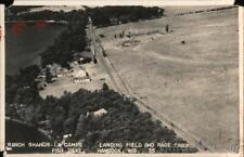 RPPC Hancock,WI Ranch Shangri-La Camps,Landing Field and Race Track,Fish Lake picture