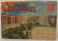 Vintage Postcards WONDERFUL LOS ANGELES, CALIF. 18 Scenic Views 1930's picture