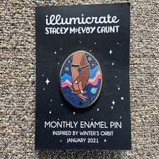 Illumicrate Enamel Pin Cosmic Holding Hands By Stacey McEvoy Caunt picture