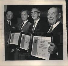 1968 Press Photo Law Enforcement Officers, Various Agencies With Service Awards picture