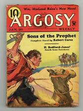 Argosy Part 4: Argosy Weekly Jan 20 1934 Vol. 244 #2 FR 1.0 Low Grade picture