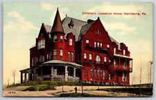 Harrisburg Pennsylvania~Children's Industrial Home~1913 Postcard picture