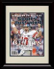 8x10 Framed Eli Manning - New York Giants SI Championship Commemorative Print - picture