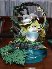 MFC Studio Japanese Anime Jirachi Mew Celebi Resin Painted LED Figurine Statue picture