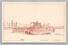 Bolton Sand & Gravel Steamer Ship HANNIBAL MO Mississippi River Boat~Fitzgerald picture