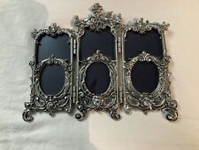 ELIAS GOOD:    FOREVER USA 1992 EXTRA FINE PEWTER 3 PANEL ORNATE FRAME 1812 picture