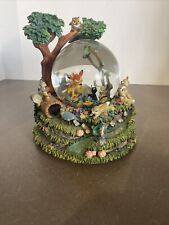 On Sale Disney BAMBI 'Little April Shower' Musical Motion Snow Globe Rare  picture