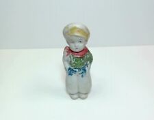 Small Vintage Bisque Porcelain Boy Doll Figure Made In Japan 3.5