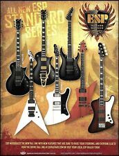 ESP Standard Series Eclipse FR Vibrato NV Phoenix II Horizon NT FX guitar ad picture