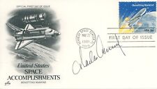 APOLLO 12 CHARLES CONRAD THIRD MOONWALKER SIGNED US SPACE ACCOMPLISHMENTS COVER picture
