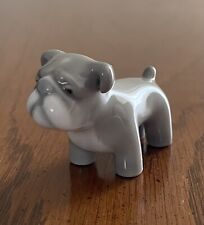 NAO Lladro Bulldog Very Rare 1985 Retired Small Porcelain Figurine MINT picture