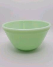Vintage Mosser Jadeite Nesting Mixing Bowl, Green Jade Glass, 5.75