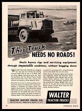 1948 Walter Motor Tractor Trucks Queens Long Island New York Vintage Print Ad picture