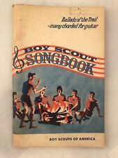 VINTAGE BOY SCOUT - BOY SCOUT SONGBOOK 1970 Ballads Of The Trail Chorded Guitar picture