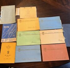 Antique Beta Sigma Phi Paperback Handbooks For Members 1943. Lot Of 11 RARE picture