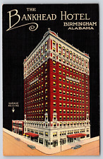 Birmingham AL-Alabama, The Bankhead Hotel, Antique, Vintage Postcard picture