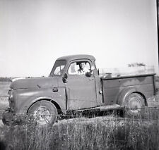 wd5 Negative 1950's ?  Farmer Huge Smile Dodge Truck Pickup 806a picture