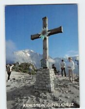 Postcard Mountain Cross on Eagle's Nest (Gipfel Kehlstein) Germany picture