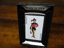 JOKER PLAYING CARD ZIPPO LIGHTER MINT IN BOX picture