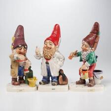 Goebel Co Boy Gnome Artist Pharmacist Doctor Figurine 3p Lot  7.75