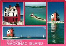 Vintage Postcard 4x6- ROUND ISLAND, MACKINAC ISLAND, MI. picture