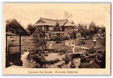 c1920 Japanese Tea Garden Exterior Building Coronado California Vintage Postcard picture