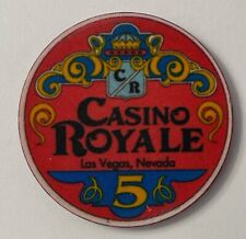 Casino Royale $5 Casino Chip Las Vegas Nevada C/R Variant picture