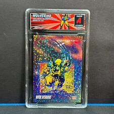 1992 Impel Marvel Wolverine #38 Sparkle Altered Refractor RazorSlabs  picture