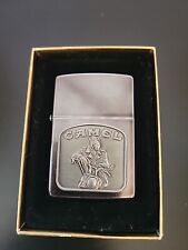 Zippo 1992 Joe Camel Tombstone Motorcycle Lighter NEW Unfired In Box picture
