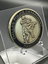 Dallas Texas Narcotics Challenge Coin Police Sheriff picture