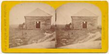 CANADA SV - Western Prairie Cabin - W. Williamson 1870s picture