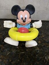 Rare Vintage  Disney Baby Mickey Mouse Floating Toy Tub Pool Figurine picture