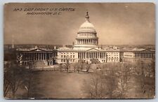 Postcard East Front US Capitol, Washington DC 1919 RPPC U108 picture