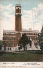 1912 Nashville,TN Main Building,Vanderbilt University Davidson County Postcard picture