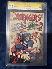 Avengers #4 Golden Record Reprint -Stan Lee Signature picture